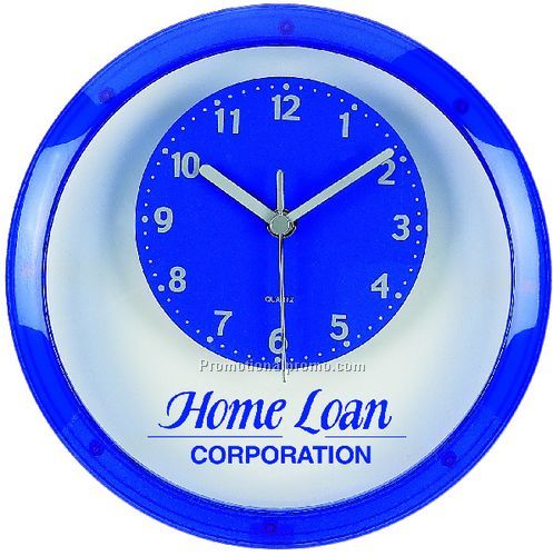 FLOATING FACE WALL CLOCK