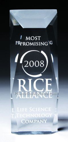 Faceted Obelisk Award