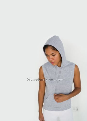 Fine Jersey Sleeveless Hoody