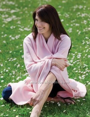 Fleece Blanket with Strap