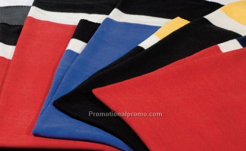 Fleece Border Blanket