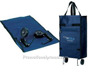 Folding wheeled multi-purpose bag - 600D polyester