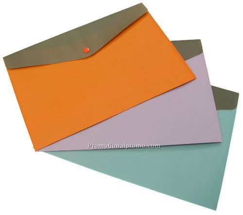 Frosted Poly Envelope - Letter Size: 13 1/2