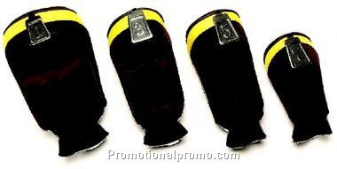 Fur/Mesh Headcovers 38432Black/Silver