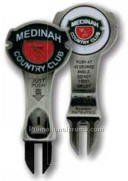 GreenFix Custom Divot Tool - No Ball Marker - Full