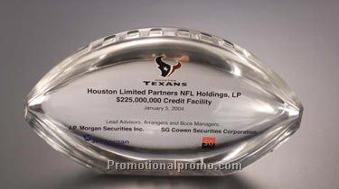 Half Football w/ Cut Base