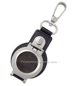 Heavy duty clip-on watch with custom logo cover