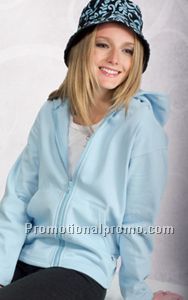 LADIES HOODED FULL ZIP