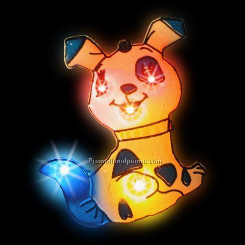 LED Light-Up Magnet - Dog