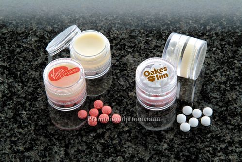 LIP BALM/PEPPERMINT MINTS STACKABLE 5GRM