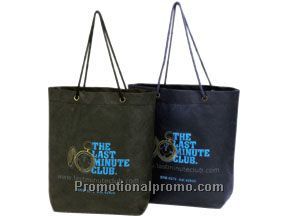 Lace handles bag non-woven polymer