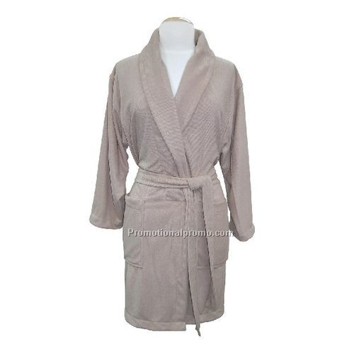 Ladies Lounge-About Microfiber Terry House Coat