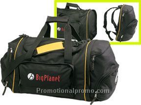 Large 7 pocket sport bag - 600D/pvc