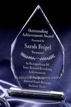 Large Crystal Award - 6