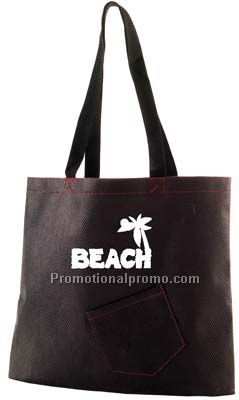 Light Tote Bag - Black/Unprinted