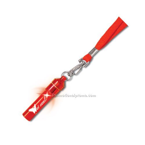 Light Up Lanyard Whistle