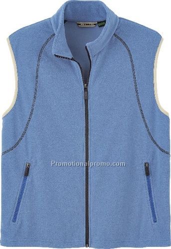 MEN'S RECYCLED FLEECE FULL-ZIP VEST