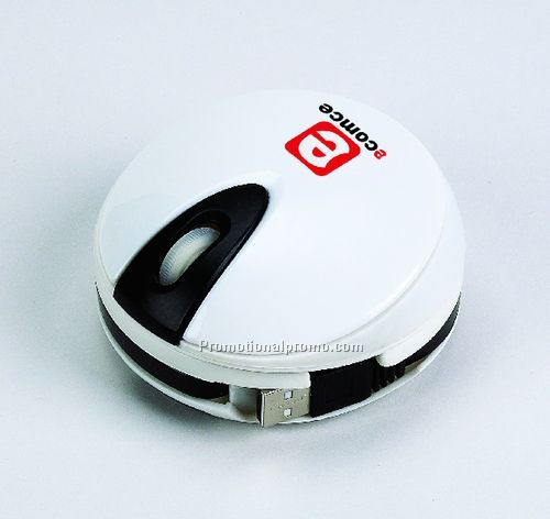 MOBILE MOUSE WITH 3 PORT HUB