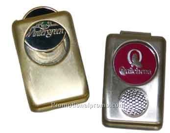 MONEY CLIP BADGE IN WINDOW BOX