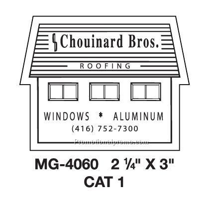 Magnet Stock Shape House