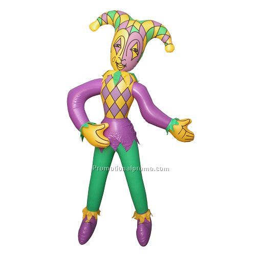 Mardi Gras Jester - 5'