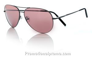 Medium Aviator - Satin Gun Frame Sedona Polarized Lens