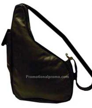 Medium Sling Bag / Outside Pocket / Stonewash Cowhide