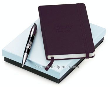 Melody 2-Tone Ballpoint & NeoSkin Journal Set - Whimsical