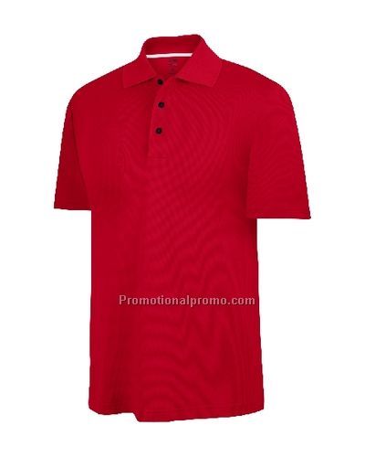 Men's Climalite Tech Solid Jersey Polo - University Red
