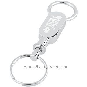 Metal Valet Key Tag