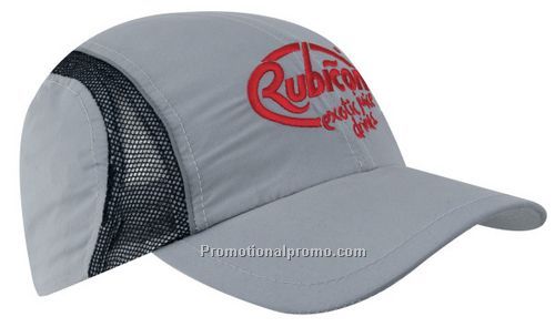 Micro Fibre & Mesh Sports Cap with Reflective Trim - 3814