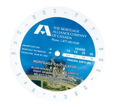 Mortgage calculator ; imprint area: 1