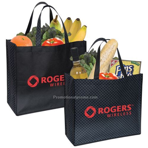 NON WOVEN TWO COLOUR TOTE
