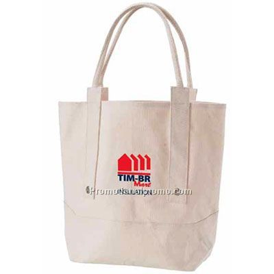 Natural Tote with Rope - Printed