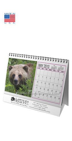 North American Wildlife Desktop Flip Calendar