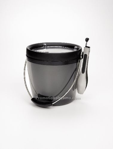 OXO ice bucket w/tongs