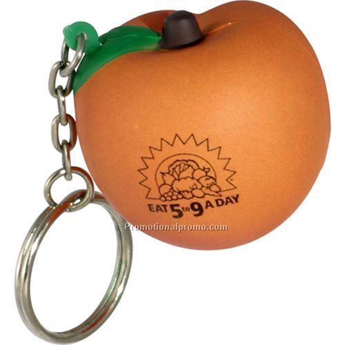 PEACH KEY CHAIN