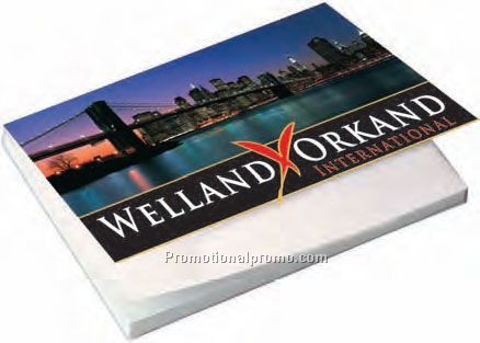 sticky 44576Note Pad Cover - 1-4 Colour Digital Imprint