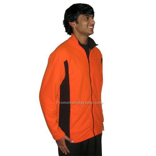 Premium Men's Micro Fleece Jacket, Full Zip