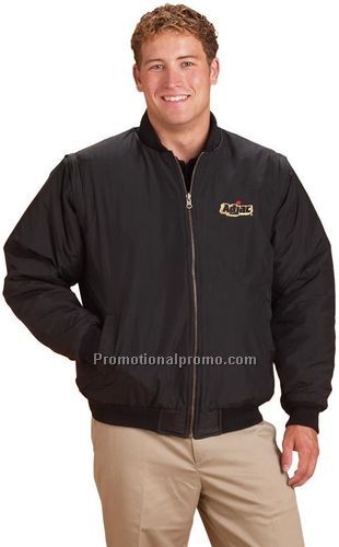 REVERSIBLE QUILT JACKET WITH ZIP OFF SLEEVES