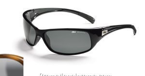 Recoil - Dark Tortoise Frame with Modulator Polarized Grey Lens