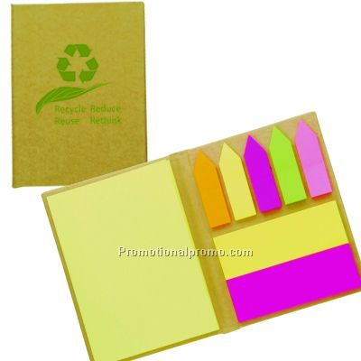 Recycled Pocket Sticky Memo Pad - COMING SOON!