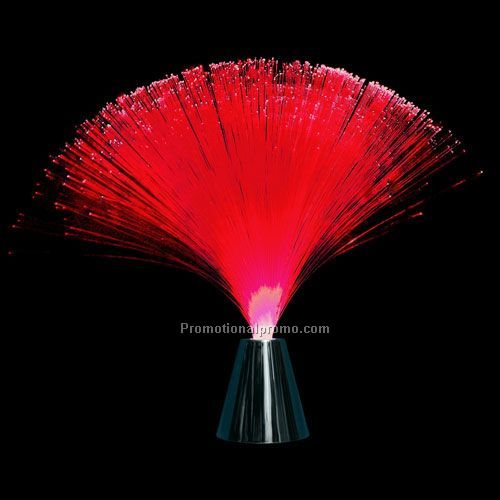Red Fiber Optic Lamp