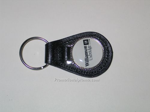 SMALL TEAR SHAPED ACRYLIC MEDALLION KEY FOBS