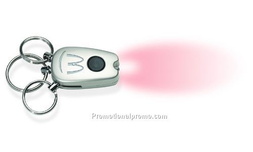 Satin Nickel Multi Ring Keyring