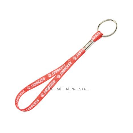 Silkscreen Keyring w/Split Ring