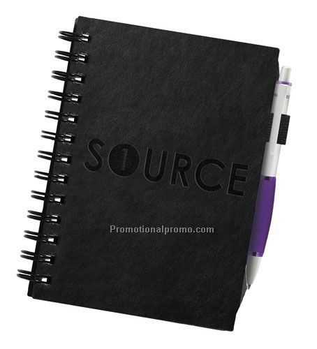 Simulated Leather Cover Notebooks - 5" x 7";
