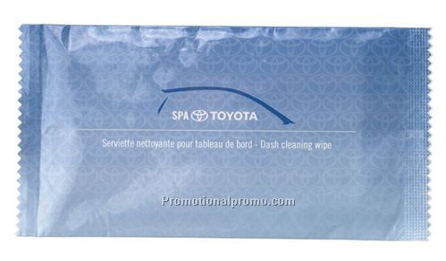 Single wet tissue wipes - Standard