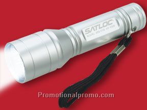 Sleek aluminum flashlight