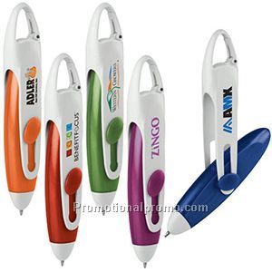 Slide-n-Lock Rotating Carabiner Ballpoint